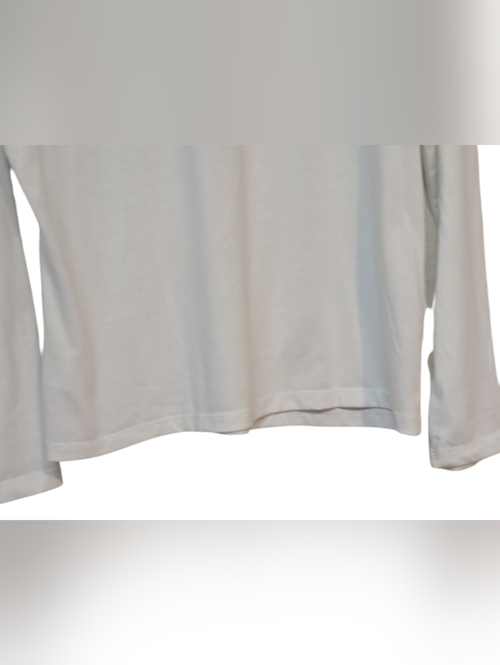 Be Inspired - NWOT, White Long Sleeve Top, Size Small, Round Neck, - Picture 9 of 11